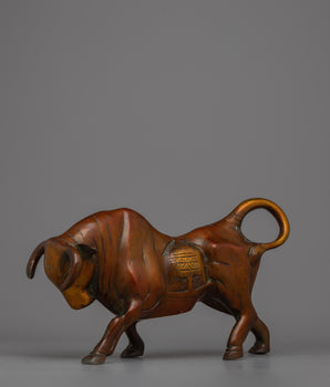 Majestic Bull Sculpture