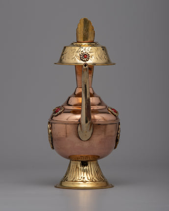 Sacred Bhumpa Brass Vase