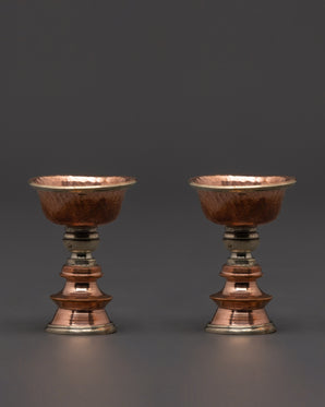 Altar Butter Lamp set