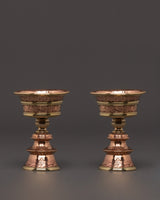 Traditional Butter Lamp set