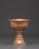 Brass Light offering Butter Lamp