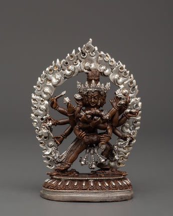 chakrasambhara-copper-statue