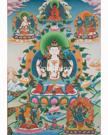 Chengrezig Print
