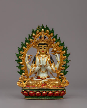 Phagpa Chenresig Figurine