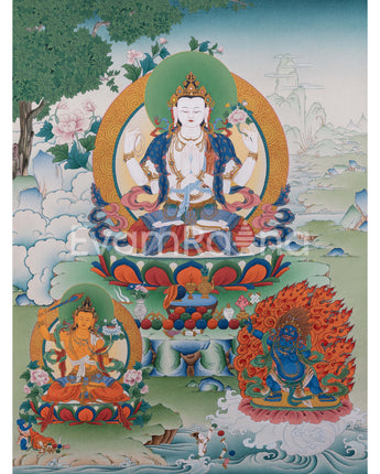 Triad of Compassion-Wisdom-Power