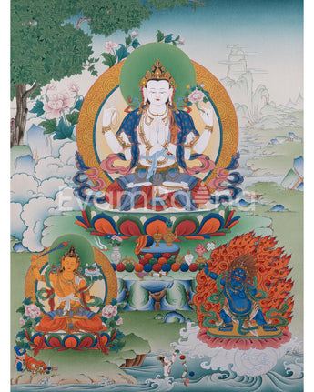 Triad of Compassion-Wisdom-Power