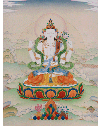 Divine Four-Armed Avalokiteshvara