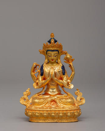 Compassion Deity Chenrezig Statue