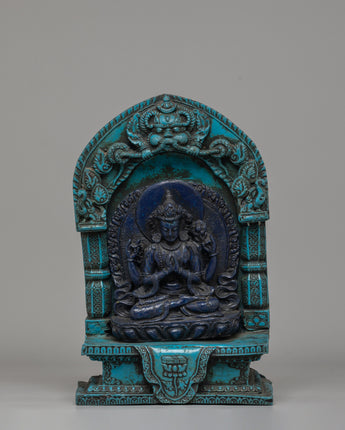 Tibetan Divine Statue of Chenrezig