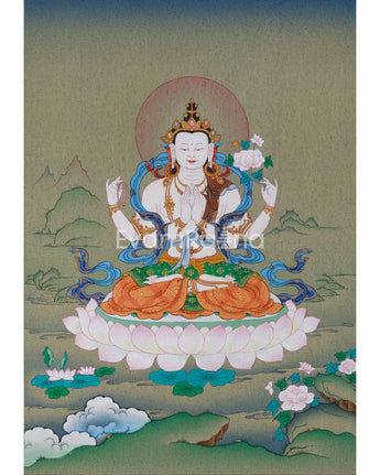 Tibetan Buddha Chenrezig