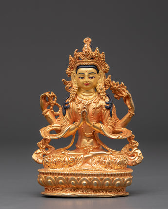 Chenrezig compassion deity statue