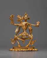 Handcrafted Chitipati Statue