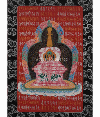 Chorten Thangka Print