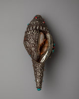 Wheel of Life Conch Shell