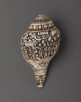 Hand-Carved Ritual Conch Shell
