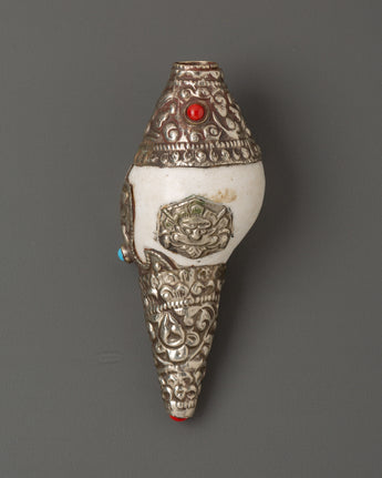 conch-shell-with-silver-plated-detailing