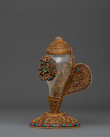 Crystal Conch Shell for Meditation