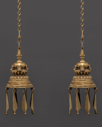 Handcrafted Brass Dalucha Oil Lamp