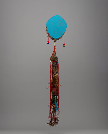 Silver Tibetan Damaru