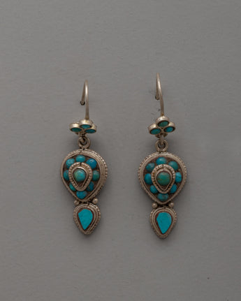 Dangle Turquoise Earrings