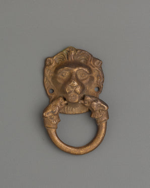 Lion Motif Door Knocker