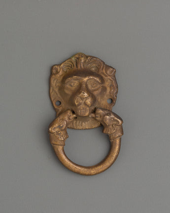 Lion Motif Door Knocker