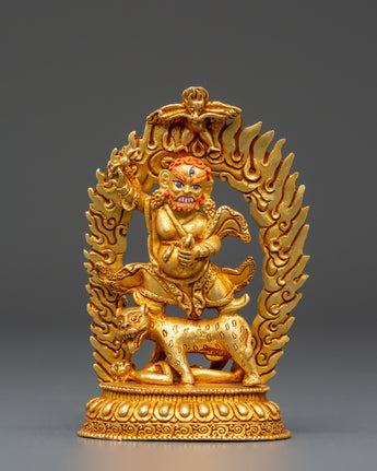 Golden Dorje Drolo Statue