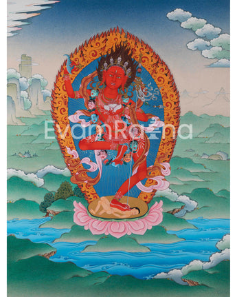 Dorje Phagmo Thangka Artwork