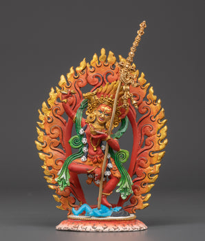 Gold Plated Dorje Phagmo | Spiritual Icon