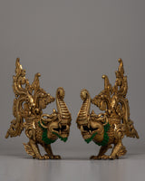 Makara Statues Set