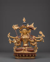 Dukar White Umbrella Deity Sculpture