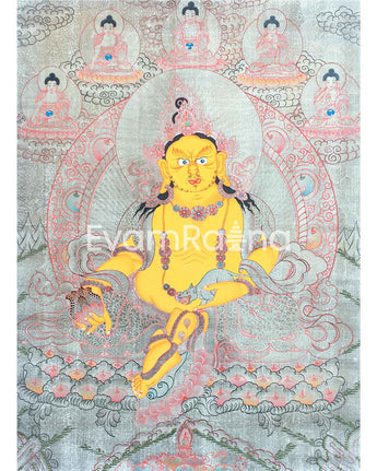 Dzambala Thangka Painting