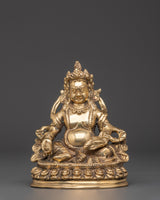 Handcrafted Brass Dzambhala Statue