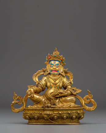Wealth Icon Dzambhala Handmade Statue