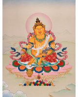 Traditional Wealth Deity Art