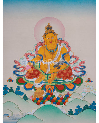 Dzambhala Thangka