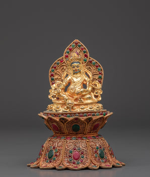 Buddhist Prosperity, Dzambhala | Tibetan Wealth Deity Statue