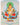 Traditional Yellow Dzambhala Thangka Artwork