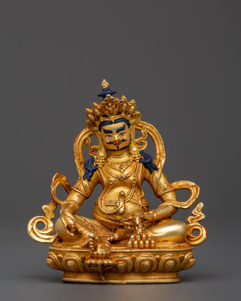 gold-plated-dzambala-statue