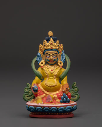 Copper Made Wealth Deity Dzambala