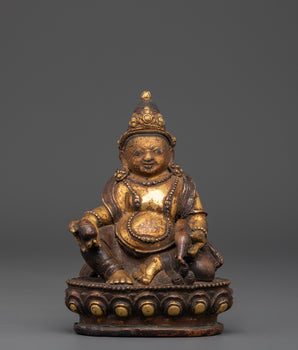 Abundance Lord Dzambhala Statue | Tibetan Deity of Abundance