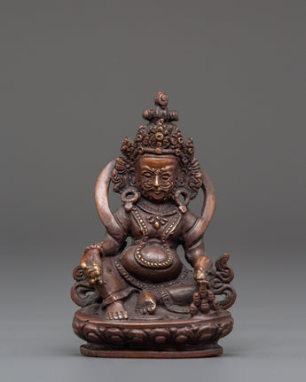 Handmade Statue of  Buddhist Kubera