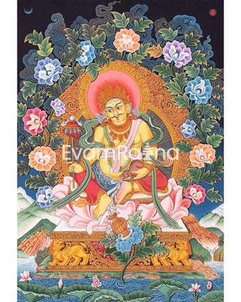 Kubera Thangka
