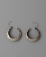 Elegant Oval Silver Earrings