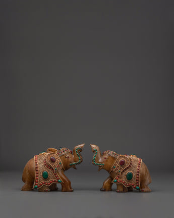 Copper Elephant set