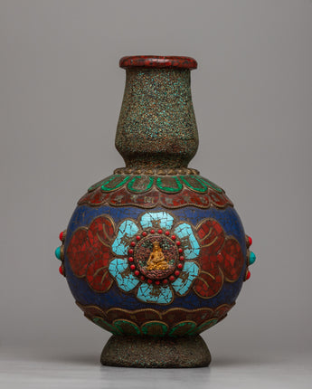 Metal Flower Vase 