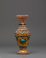 Tibetan style flower vase
