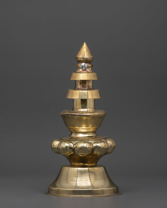 Traditional Brass Gajur