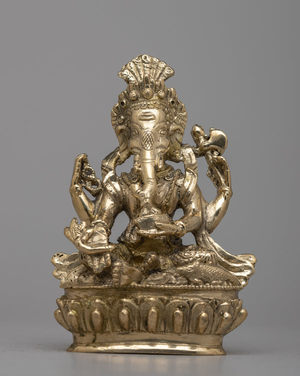 Ganesh Idol in Brass