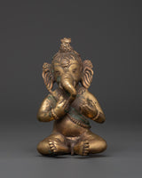 God of wisdom Ganesh figurine